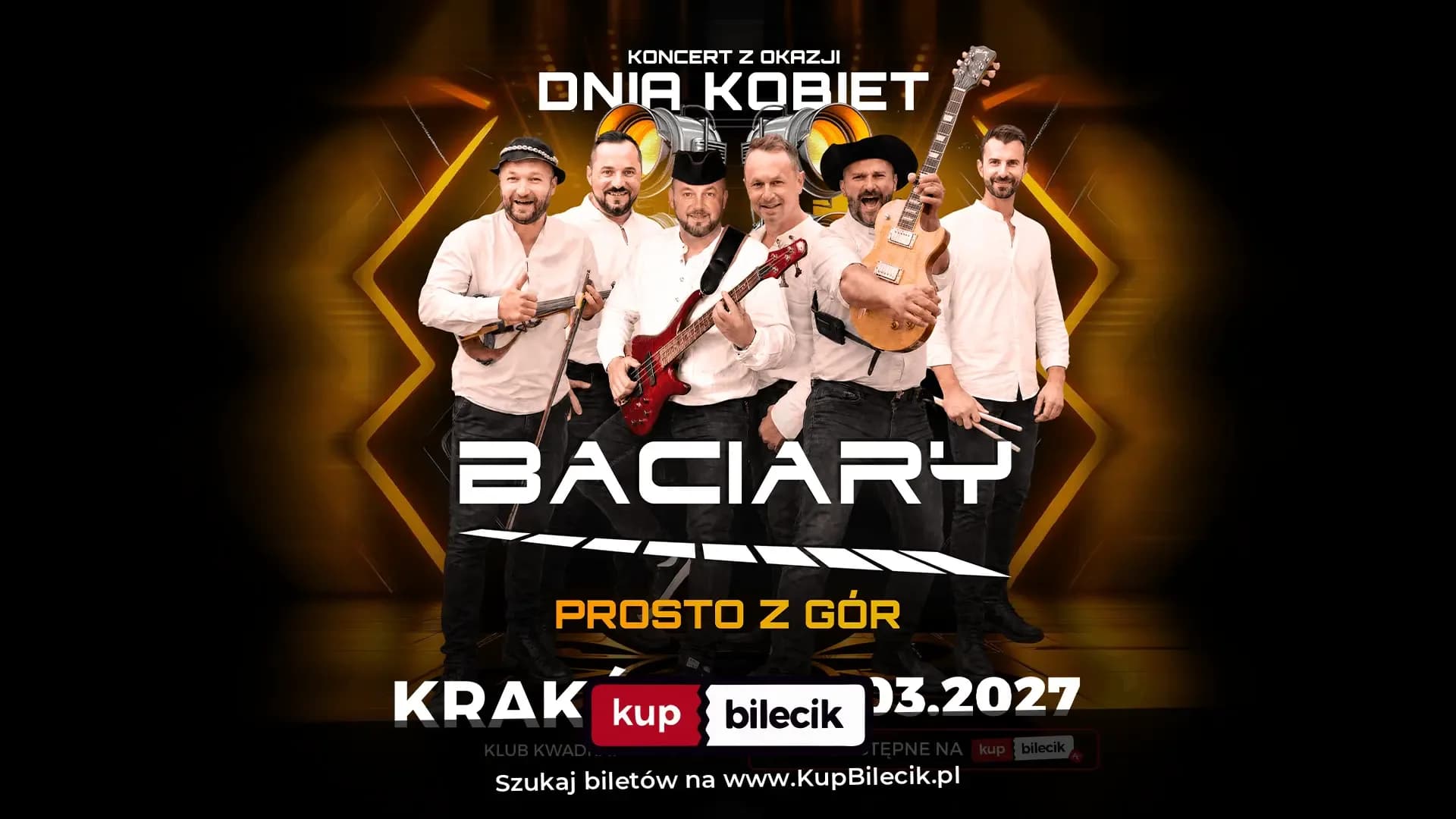BACIARY - góralski koncert na żywo! DZIEŃ KOBIET!