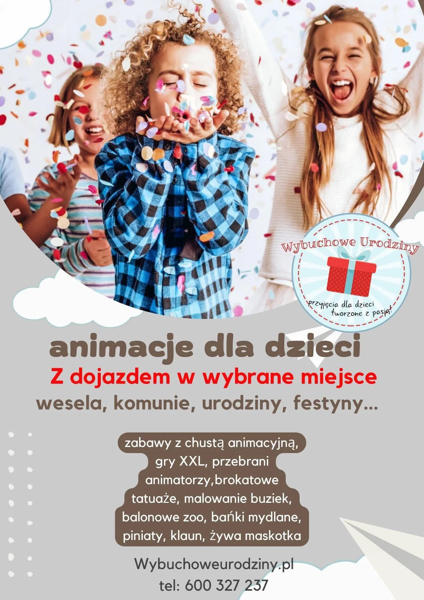 Wybuchowe Urodziny - animacje dla dzieci