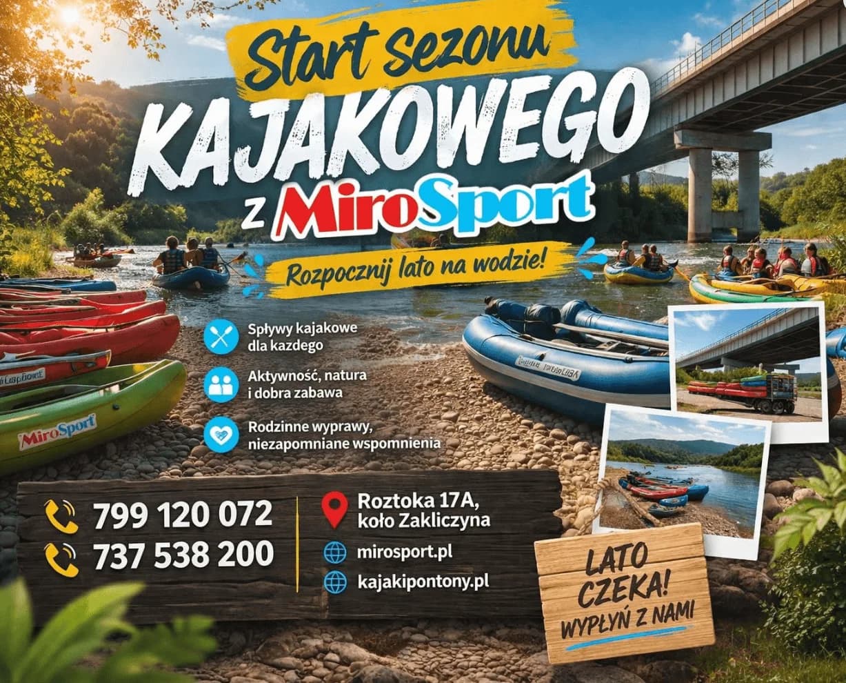 MiroSport - spływy kajakowe, rafting, sklep sportowy