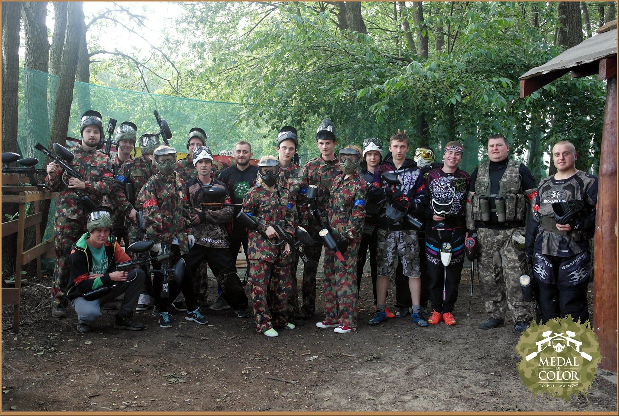 Medal of Color-Paintball