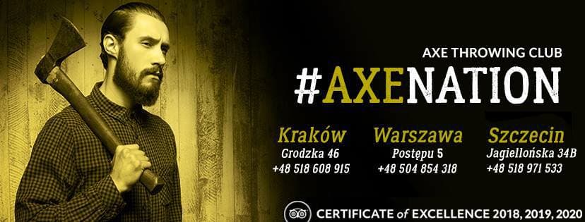 Axe Nation - axe throwing Kraków