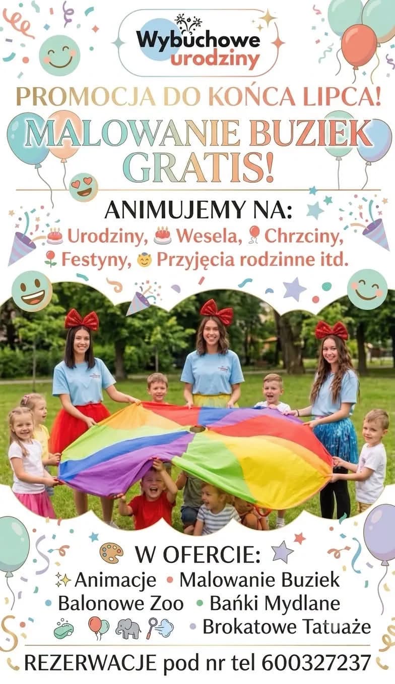 Wybuchowe Urodziny - animacje dla dzieci