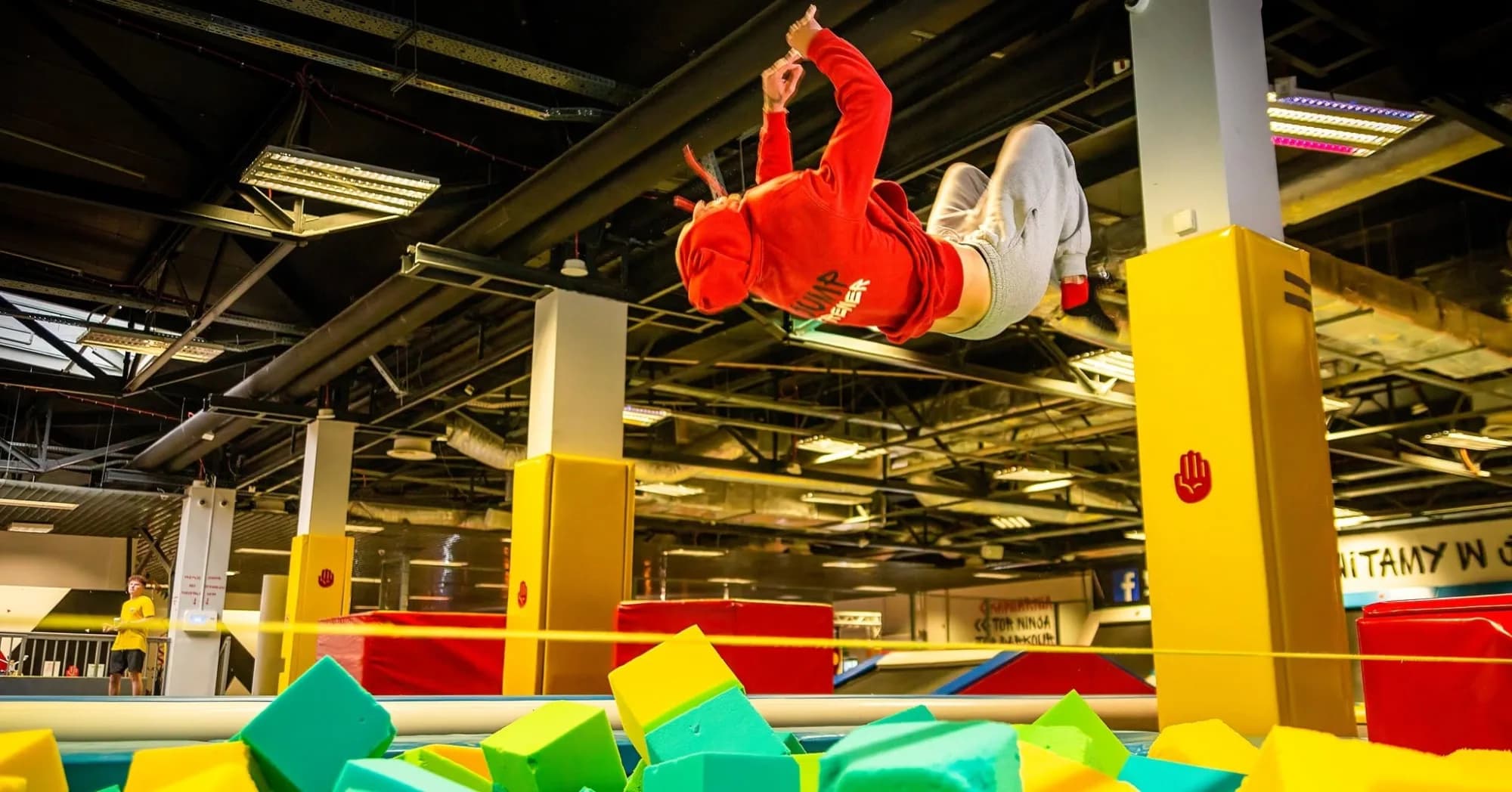 Park Trampolin JumpWorld Katowice