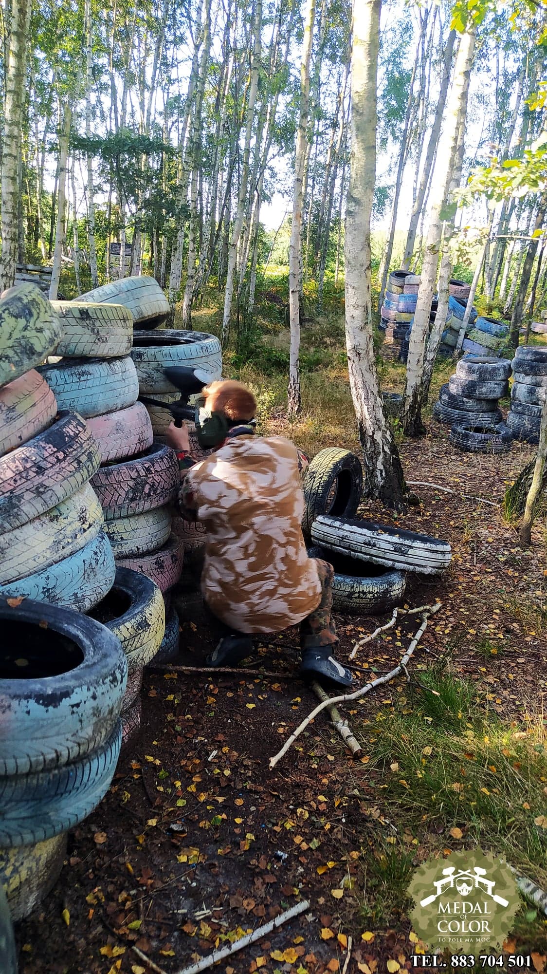 Medal of Color-Paintball