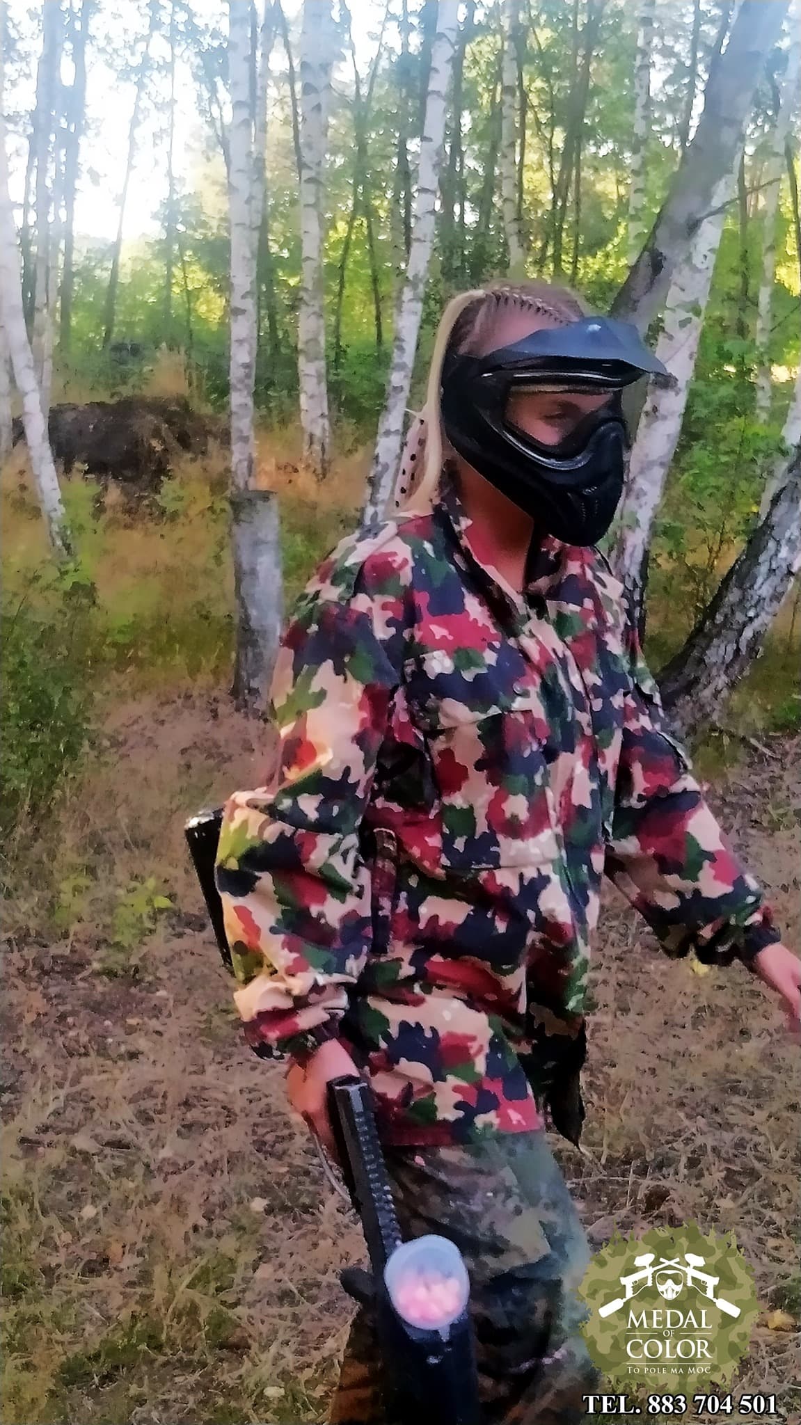 Medal of Color-Paintball