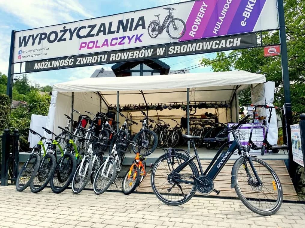 Wypożyczalnia Rowerów Polaczyk- rowery, e-bike, e-hulajnogi