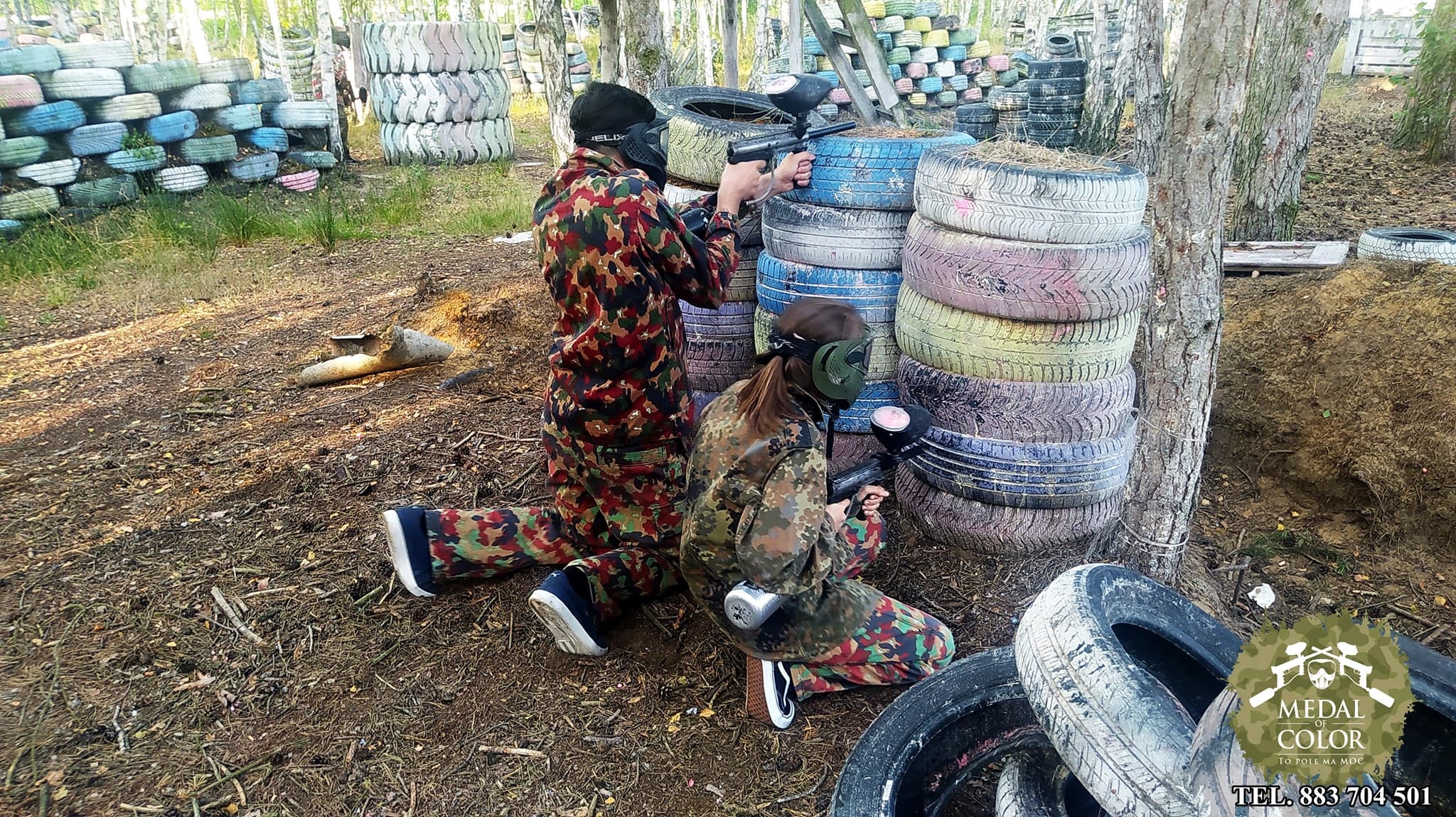Medal of Color-Paintball