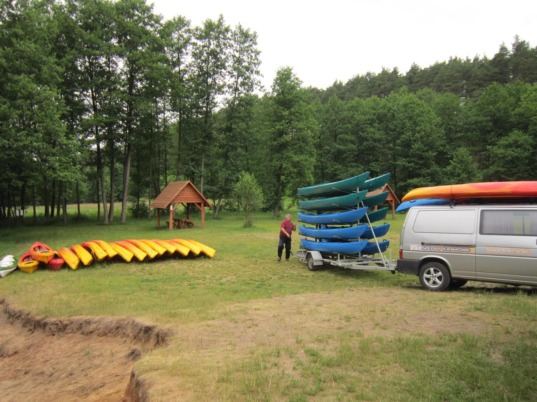 Spływy kajakowe Brdą