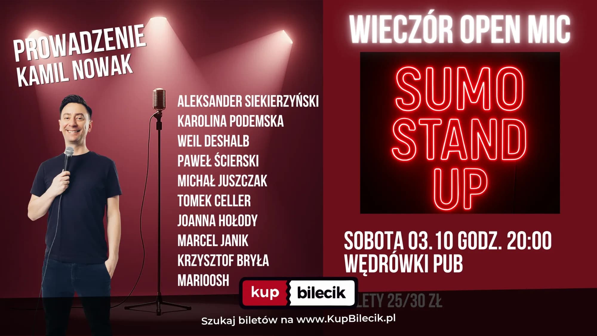 SUMO - Stand-Up Mic Open